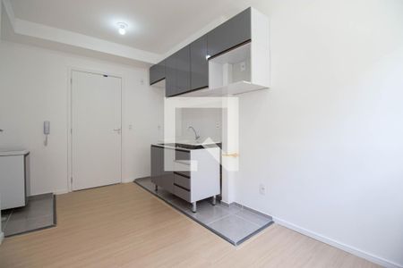 Sala - Cozinha de apartamento para alugar com 1 quarto, 25m² em Liberdade, São Paulo