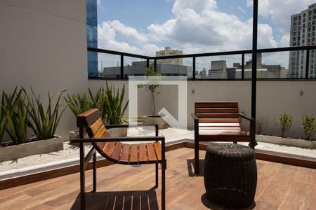 Apartamento para alugar com 25m², 1 quarto e sem vagaRooftop