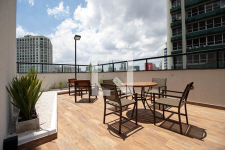 Apartamento para alugar com 25m², 1 quarto e sem vagaRooftop