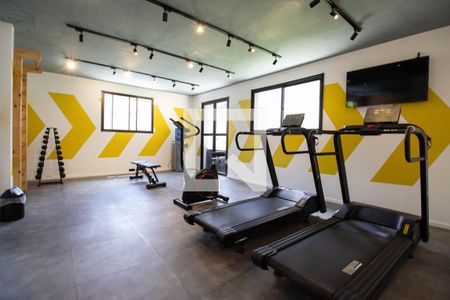 Apartamento para alugar com 25m², 1 quarto e sem vagaÁrea comum - Academia