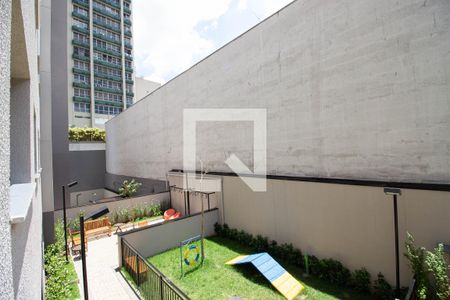 Sala - Cozinha (Vista) de apartamento para alugar com 1 quarto, 25m² em Liberdade, São Paulo