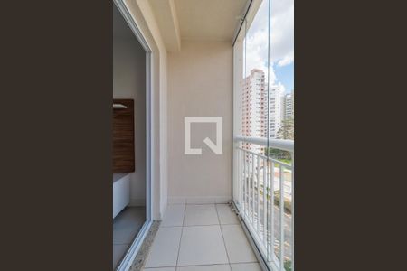 Varanda da Sala de apartamento para alugar com 2 quartos, 56m² em Vila Andrade, São Paulo