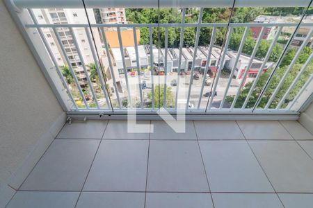 Varanda da Sala de apartamento para alugar com 2 quartos, 56m² em Vila Andrade, São Paulo