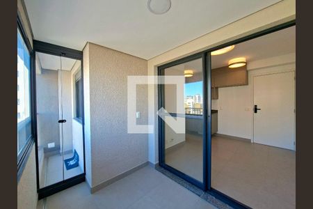 Varanda da Sala de apartamento à venda com 2 quartos, 40m² em Indianópolis, São Paulo