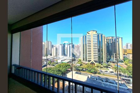 Vista Varanda da Sala de apartamento à venda com 2 quartos, 40m² em Indianópolis, São Paulo