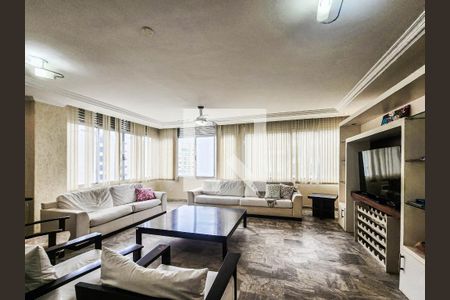 Sala de apartamento para alugar com 5 quartos, 400m² em Centro, Guarujá