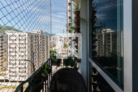 Varanda da Sala de apartamento à venda com 2 quartos, 65m² em Rio Comprido, Rio de Janeiro