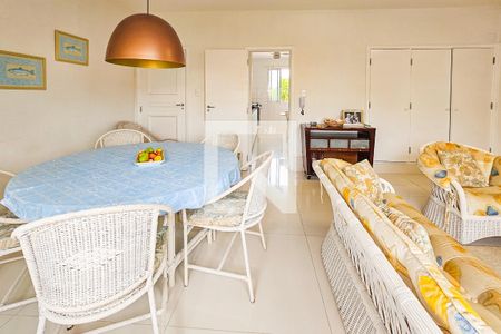 Sala de apartamento para alugar com 3 quartos, 118m² em Balneario Guarujá, Guarujá