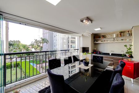 Varanda da Sala de apartamento à venda com 4 quartos, 155m² em Belenzinho, São Paulo