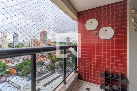 Varanda da Sala de apartamento à venda com 4 quartos, 138m² em Santo Amaro, São Paulo