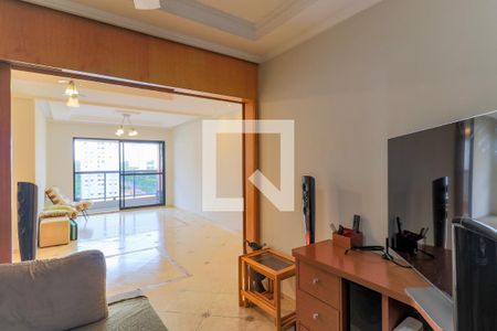 Sala de TV de apartamento à venda com 4 quartos, 138m² em Santo Amaro, São Paulo
