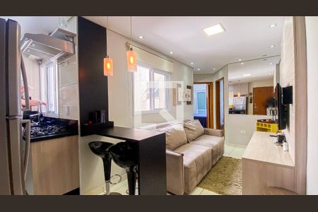 Sala - Sala de Jantar de apartamento à venda com 2 quartos, 80m² em Vila Lutécia, Santo André