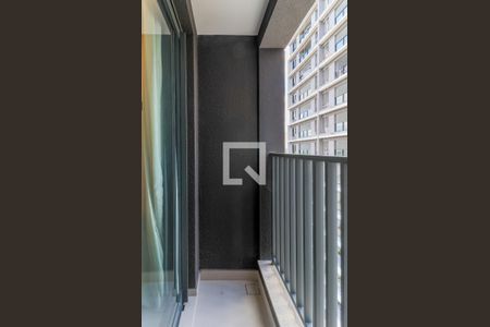 Studio para alugar com 26m², 1 quarto e sem vagaVaranda