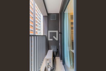 Studio para alugar com 26m², 1 quarto e sem vagaVaranda