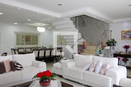 Sala de casa para alugar com 4 quartos, 602m² em Santa Maria, São Caetano do Sul