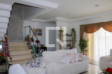 Sala de casa para alugar com 4 quartos, 602m² em Santa Maria, São Caetano do Sul