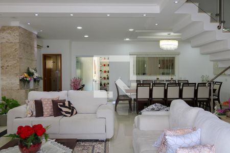 Sala de casa para alugar com 4 quartos, 602m² em Santa Maria, São Caetano do Sul