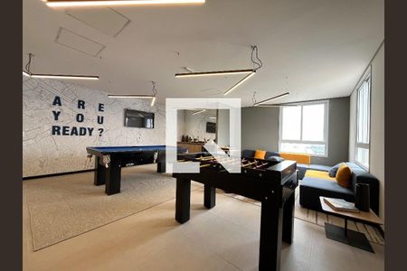 Apartamento para alugar com 35m², 1 quarto e sem vaga Apartamento para alugar com 35m², 1 quarto e sem vagaÁrea comum - Salão de Jogos