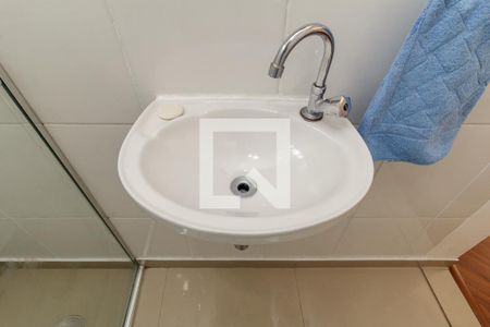 Banheiro de kitnet/studio à venda com 1 quarto, 28m² em Vila Buarque, São Paulo