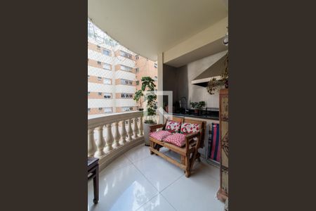 Varanda da Sala de apartamento à venda com 2 quartos, 110m² em Vila Andrade, São Paulo