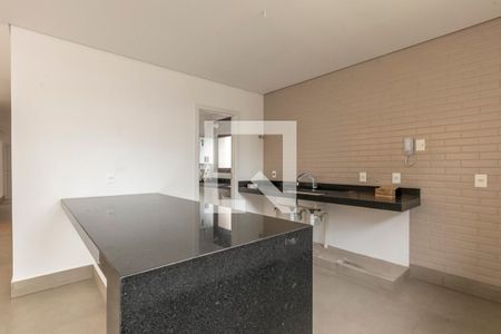 Cozinha de apartamento à venda com 4 quartos, 120m² em Santo Antônio, Belo Horizonte