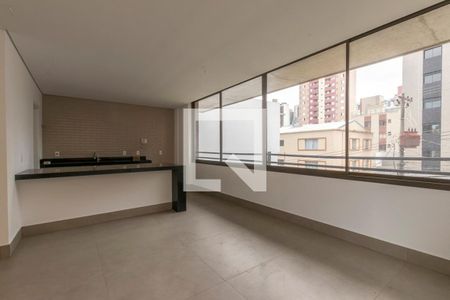 Sala de apartamento à venda com 4 quartos, 120m² em Santo Antônio, Belo Horizonte