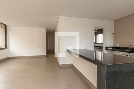 Sala de apartamento à venda com 4 quartos, 120m² em Santo Antônio, Belo Horizonte