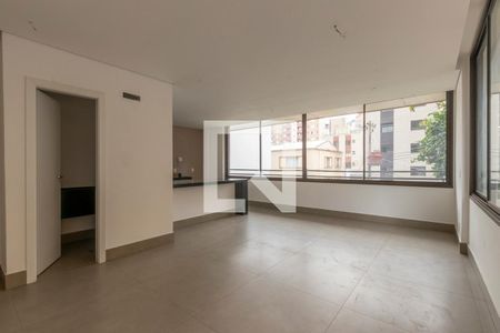 Sala de apartamento à venda com 4 quartos, 120m² em Santo Antônio, Belo Horizonte