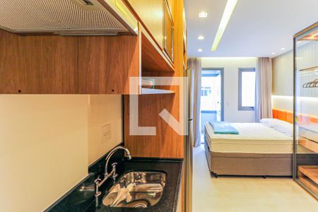 Studio para alugar com 20m², 1 quarto e sem vaga Studio para alugar com 20m², 1 quarto e sem vagaCozinha