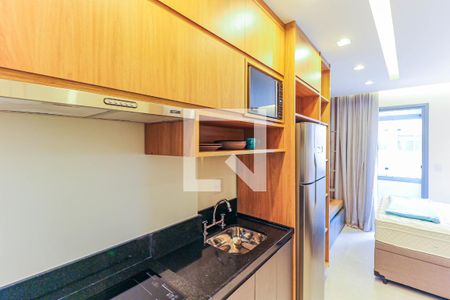 Studio para alugar com 20m², 1 quarto e sem vaga Studio para alugar com 20m², 1 quarto e sem vagaCozinha