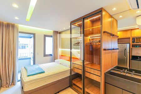 Studio de kitnet/studio para alugar com 1 quarto, 20m² em Jardim das Acácias, São Paulo