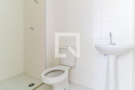 Banheiro de apartamento à venda com 1 quarto, 32m² em Jardim Caravelas, São Paulo