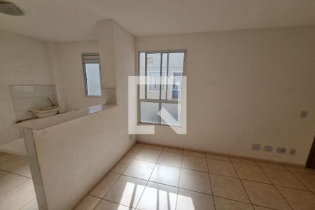 Sala de apartamento para alugar com 2 quartos, 50m² em Chácaras Hipica, Ribeirão Preto