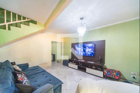 Sala de casa à venda com 3 quartos, 159m² em Parque Gerassi, Santo André
