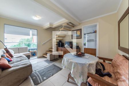 Sala de apartamento à venda com 2 quartos, 100m² em Vila São Pedro, Santo André