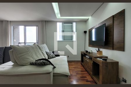 Sala de apartamento à venda com 1 quarto, 50m² em Utinga, Santo André