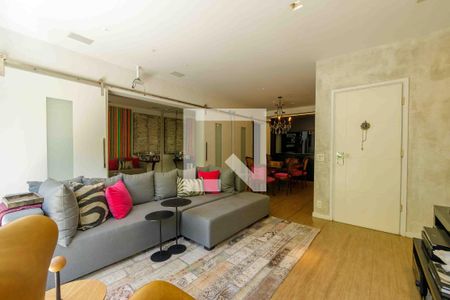 Sala de apartamento para alugar com 1 quarto, 140m² em São Conrado, Rio de Janeiro