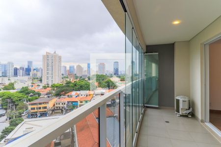 Apartamento para alugar com 56m², 1 quarto e 1 vagaVaranda