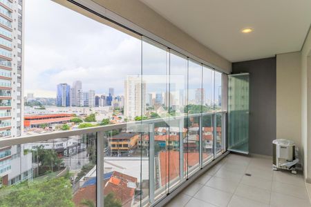 Varanda de apartamento para alugar com 1 quarto, 56m² em Vila Gertrudes, São Paulo