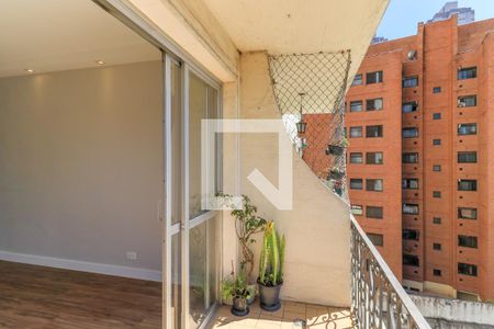 Varanda da Sala de apartamento à venda com 3 quartos, 105m² em Santo Amaro, São Paulo