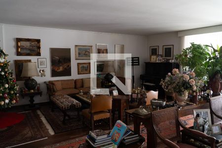 Sala de apartamento para alugar com 4 quartos, 350m² em Santa Cecilia, São Paulo