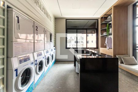 Studio para alugar com 40m², 1 quarto e sem vagaLavanderia