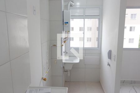 Cozinha de apartamento para alugar com 2 quartos, 34m² em Usina Piratininga, São Paulo