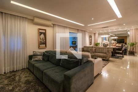 Sala de apartamento à venda com 3 quartos, 158m² em Tamboré, Santana de Parnaíba