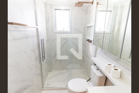 Apartamento para alugar com 94m², 3 quartos e 2 vagas Apartamento para alugar com 94m², 3 quartos e 2 vagasBanheiro da Suíte 1