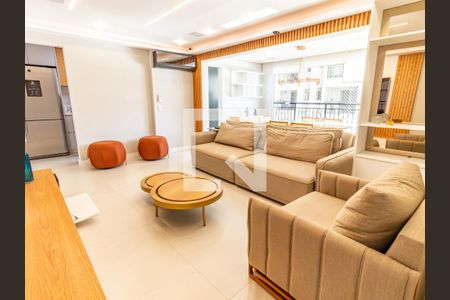 Sala - Detalhe de apartamento para alugar com 3 quartos, 94m² em Brás, São Paulo