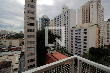 Varanda da Sala de apartamento à venda com 2 quartos, 71m² em Pinheiros, São Paulo