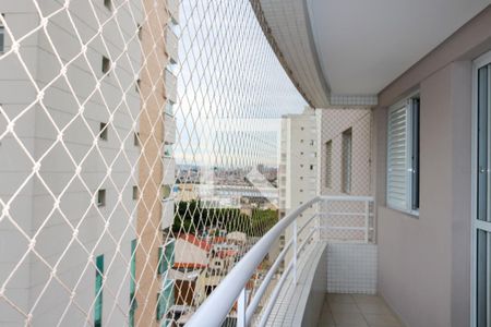 Varanda da Sala de apartamento à venda com 3 quartos, 90m² em Santa Paula, São Caetano do Sul