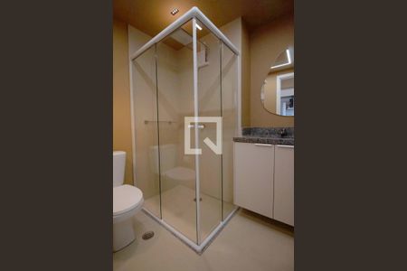 Studio para alugar com 25m², 1 quarto e sem vagaBanheiro da Suíte