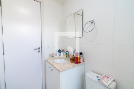 Banheiro da Suíte de apartamento à venda com 2 quartos, 64m² em Chácara Inglesa, São Paulo